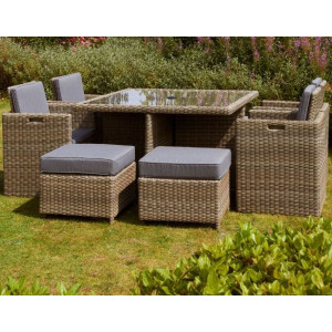 Wentworth Cube Dining Set - 8 Seater